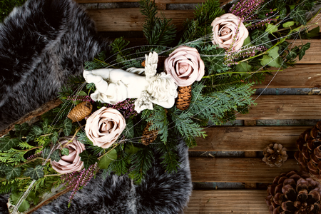 Grabschmuck Für Urnengräber | Grabgestecke Allerhelgen, Grabdeko Wehnachten, Grabschmuck